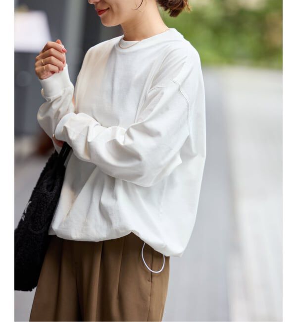 JOURNAL STANDARD「《追加》シャーリングロングスリーブTシャツ」|Tシャツ・カットソー|