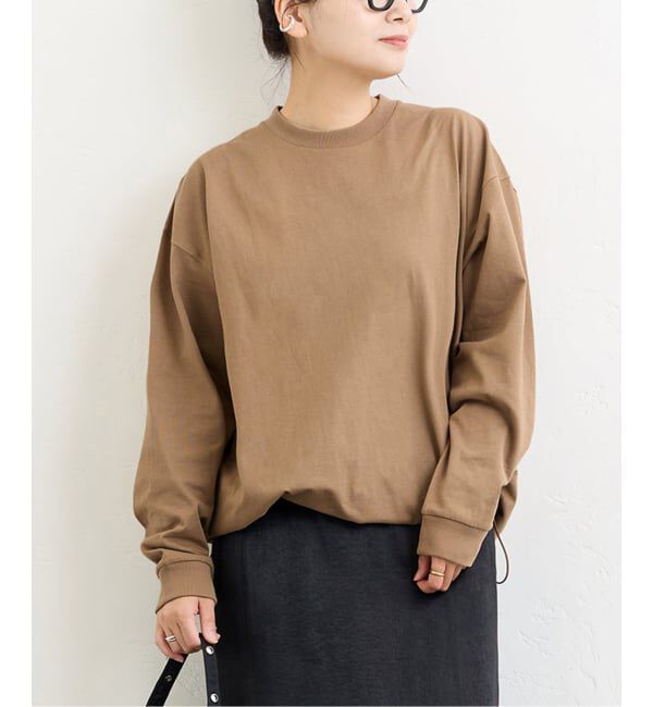 JOURNAL STANDARD「《追加》シャーリングロングスリーブTシャツ」|Tシャツ・カットソー|