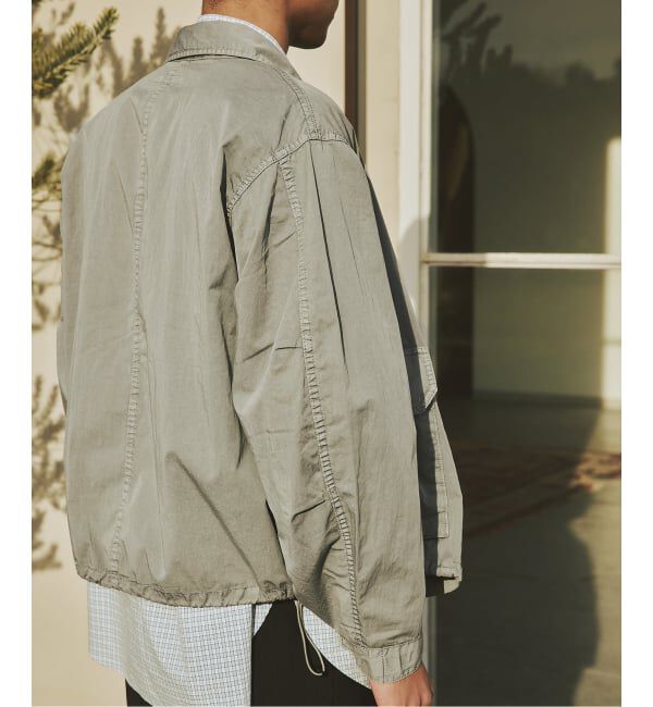 JOURNAL STANDARD「《予約》M-BDU ガーメント ダイ ショート ブルゾン」|ミリタリージャケット|