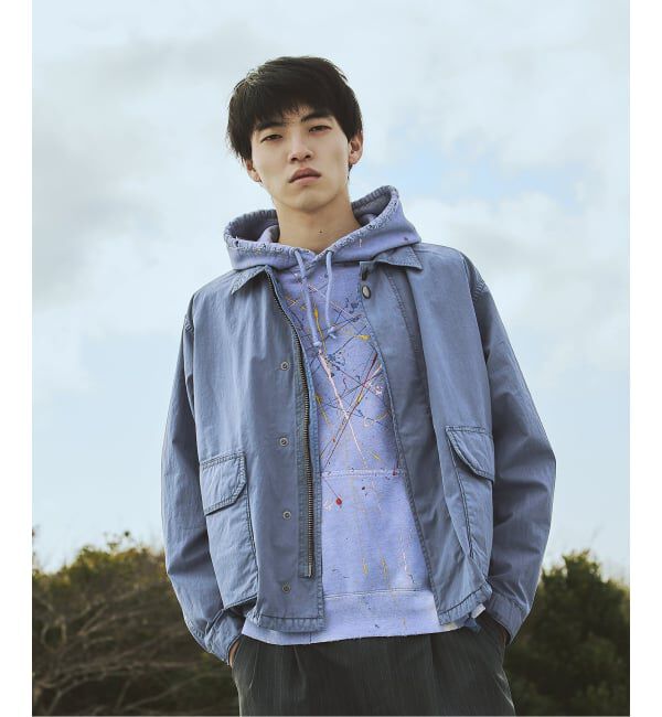 JOURNAL STANDARD「《予約》M-BDU ガーメント ダイ ショート ブルゾン」|ミリタリージャケット|