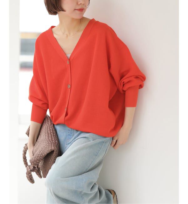 JOURNAL STANDARD relume「《予約》［26SS新作］リネンミックスシアーVネックカーディガン」|カーディガン|