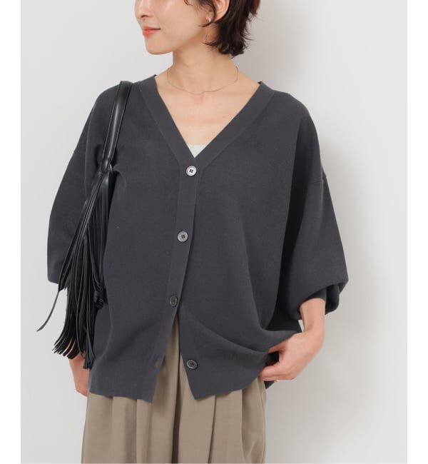 JOURNAL STANDARD relume「《予約》［26SS新作］リネンミックスシアーVネックカーディガン」|カーディガン|