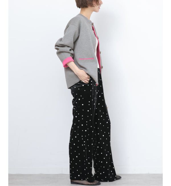 JOURNAL STANDARD relume「《WEB限定追加予約2》ダブルニットコントラストカーディガン」|カーディガン|