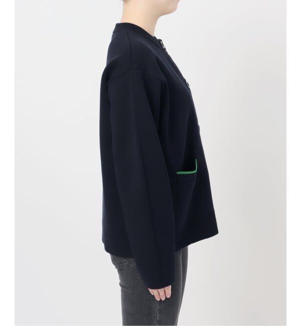 JOURNAL STANDARD relume「《WEB限定追加予約2》ダブルニットコントラストカーディガン」|カーディガン|