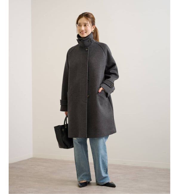 ≪追加≫ラムウールMIXシャルムバルカラーコート 2（FRAMeWORK