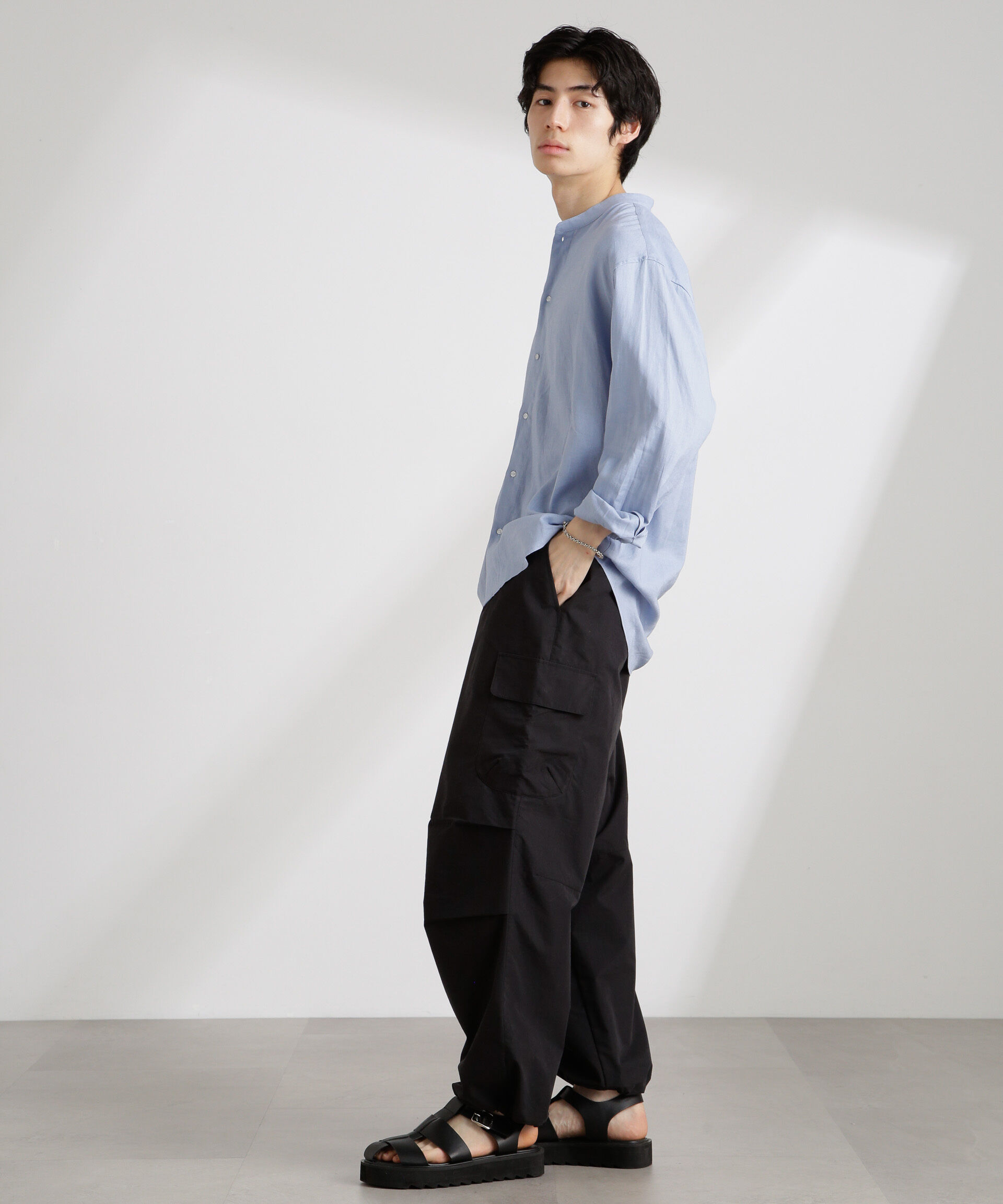 nano･universe「CNリラックスカーゴパンツ」|チノ|