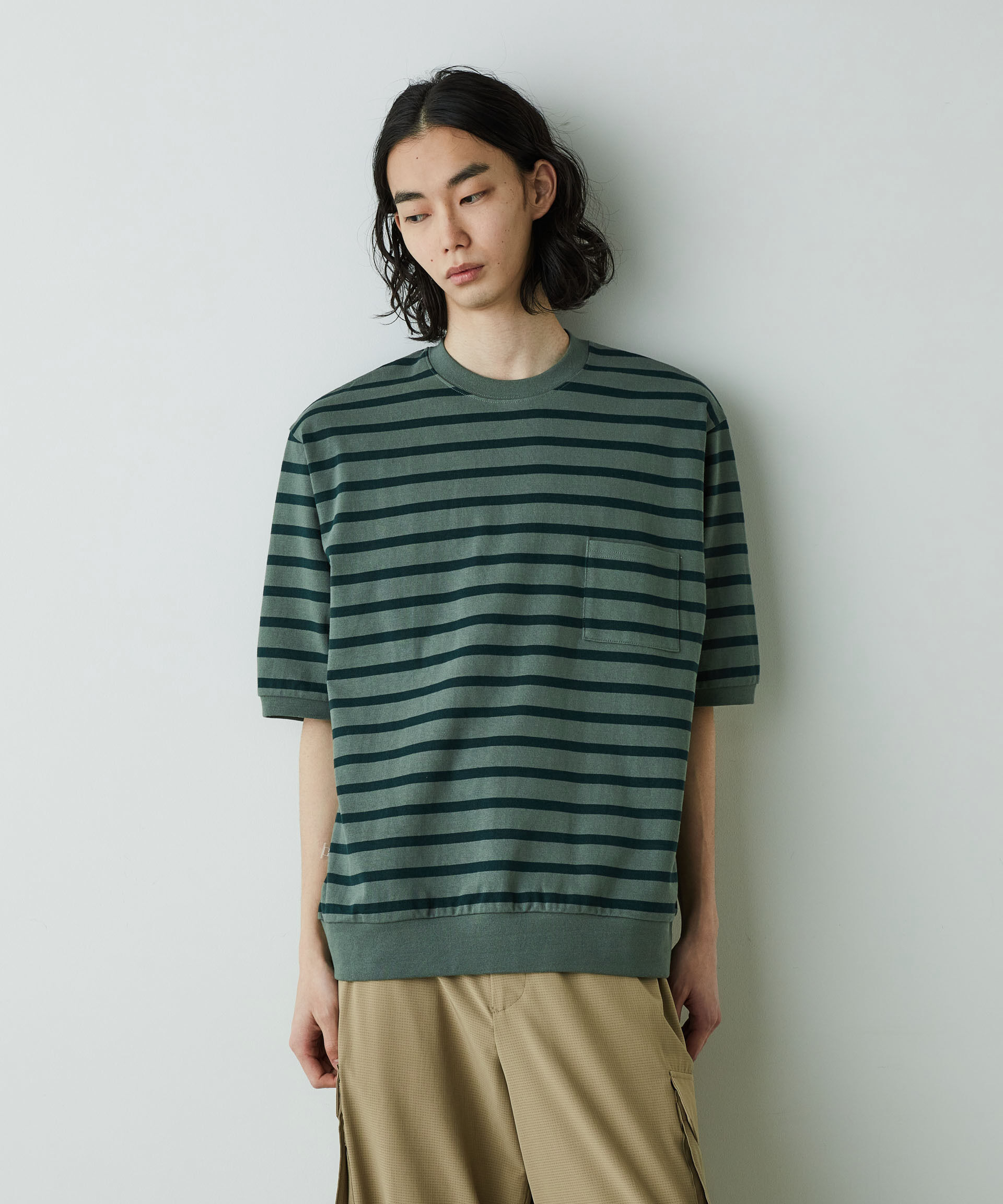 nano･universe「｢HOTEL PALACE｣ｵﾃﾙﾊﾟﾗｽ ﾄﾞﾗｲﾀｯﾁﾊﾞｽｸﾎﾞｰﾀﾞｰﾙｰｽ」|Tシャツ・カットソー|