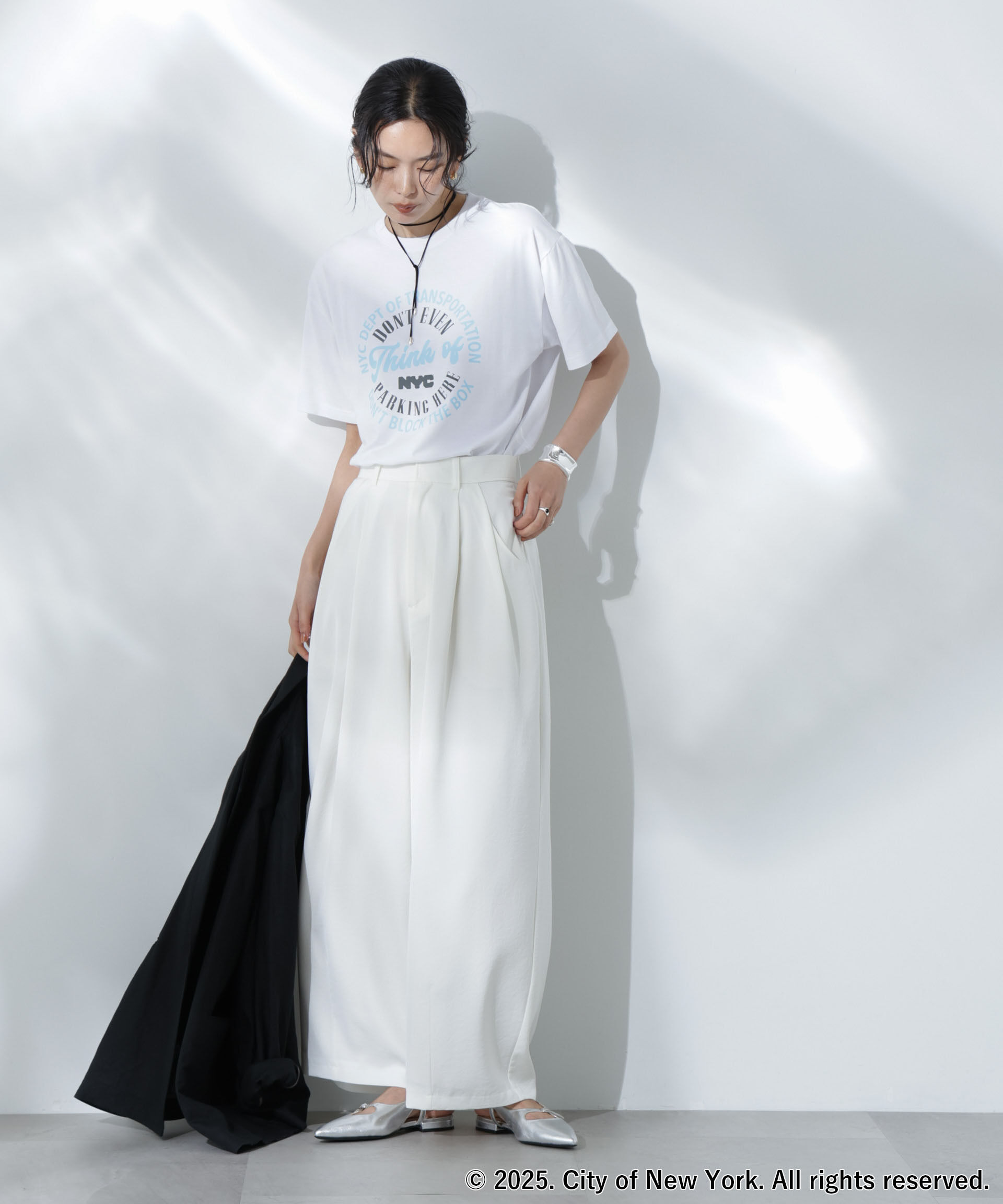 nano･universe「GOOD ROCK SPEED&times;Anti Soaked(R) 汗染み防止 NYC Tシャツ」|Tシャツ・カットソー|