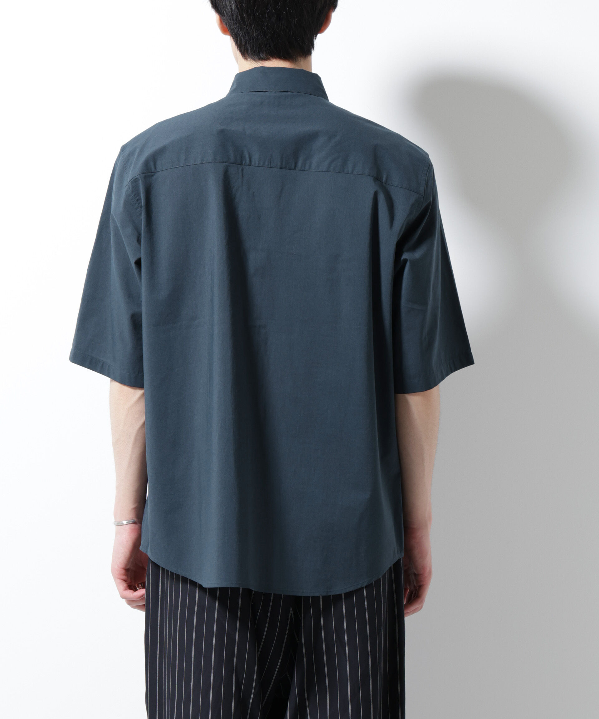 nano･universe「TEXBRID(R)レギュラーカラーシャツ 半袖」|シャツ・ブラウス|