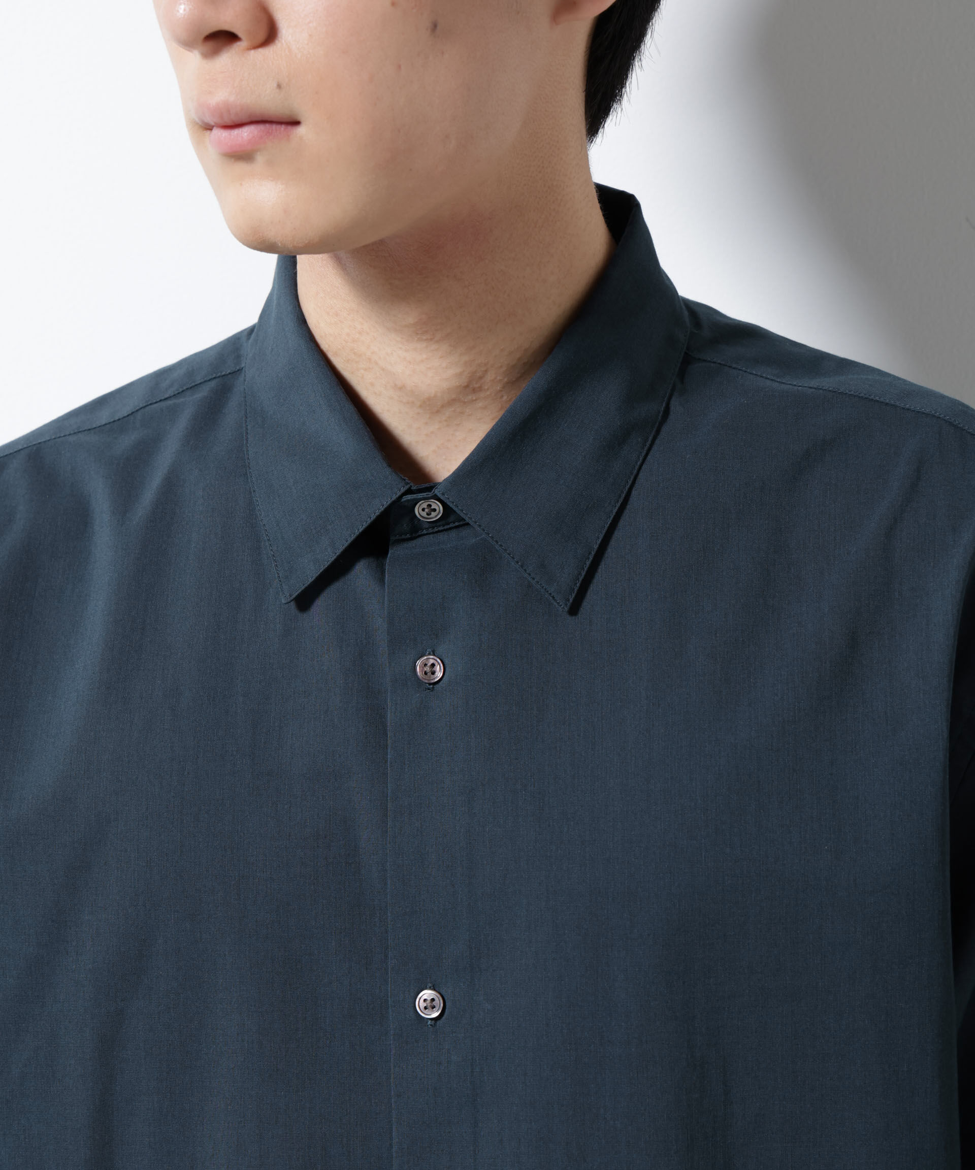 nano･universe「TEXBRID(R)レギュラーカラーシャツ 半袖」|シャツ・ブラウス|