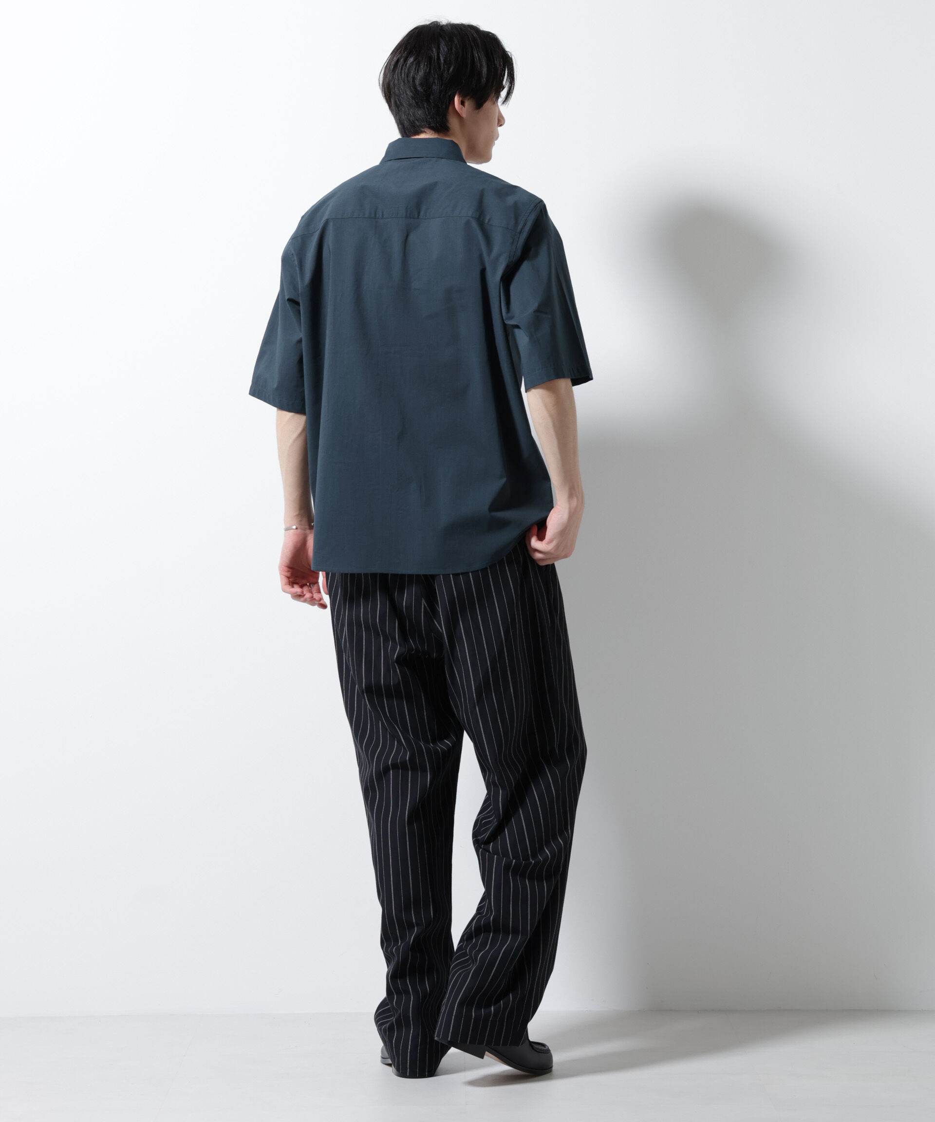 nano･universe「TEXBRID(R)レギュラーカラーシャツ 半袖」|シャツ・ブラウス|