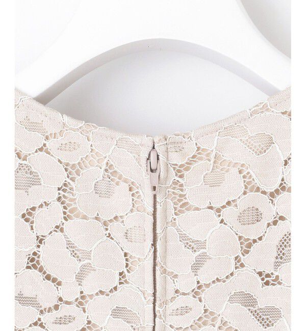 23区「【APPLAUDIR】ニュアンス フラワーレース ドレス」|ドレス|