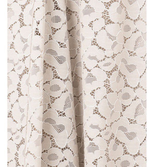 23区「【APPLAUDIR】ニュアンス フラワーレース ドレス」|ドレス|