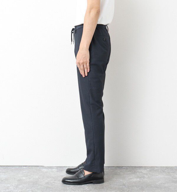 NOLLEY'S goodman「《ビジカジ/セットアップ対応》ドットサッカーストレッチパンツ 25SS」|チノ|