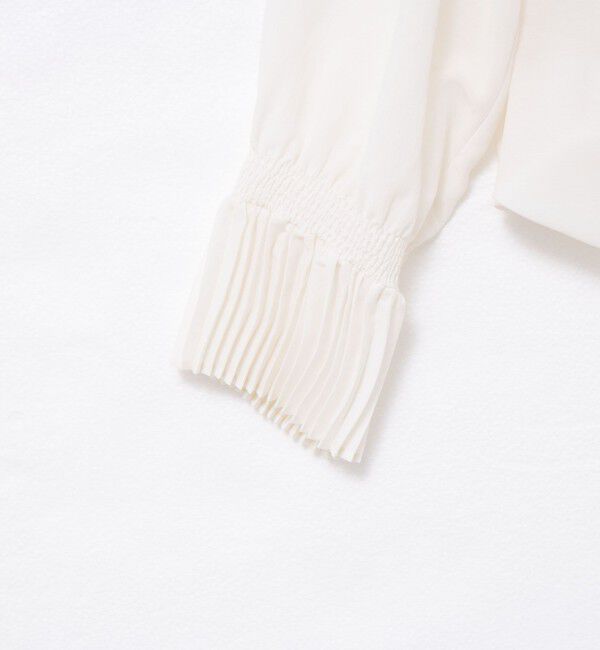 Rie Miller「プリーツカラー2WAYブラウス」|シャツ・ブラウス|