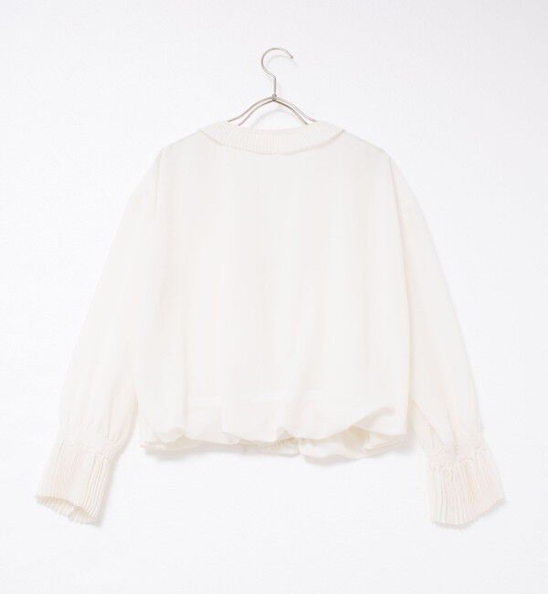 Rie Miller「プリーツカラー2WAYブラウス」|シャツ・ブラウス|