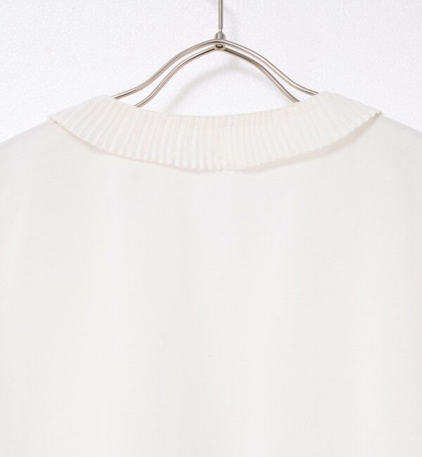 Rie Miller「プリーツカラー2WAYブラウス」|シャツ・ブラウス|