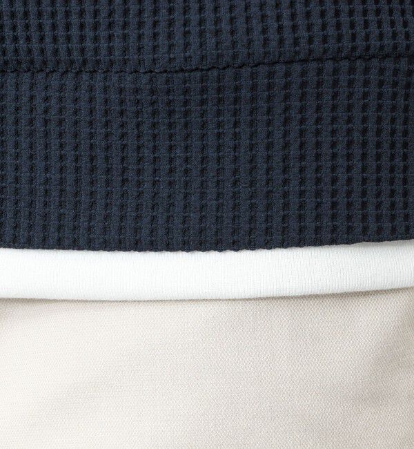 NOLLEY'S goodman「【IRM】《吸水速乾/UVカット》ワッフルフェイクレイヤードTee 25SS」|Tシャツ・カットソー|