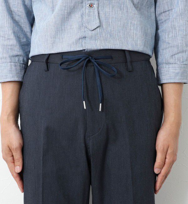 NOLLEY'S goodman「《ビジカジ対応》綿麻COOLMAX イージーPT 25SS」|チノ|