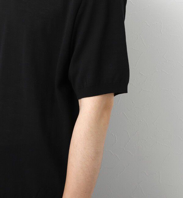 NOLLEY'S goodman「《PIMA COTTON》成型半袖 NSN スキッパーニットポロシャツ 25SS」|ポロシャツ|