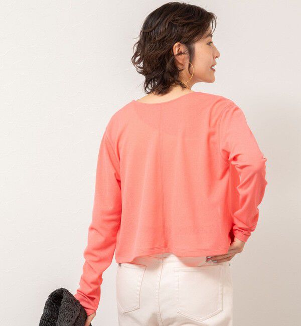 NOLLEY'S「《アンサンブル対応》シアーワッフル2WAYカーディガン」|カーディガン|