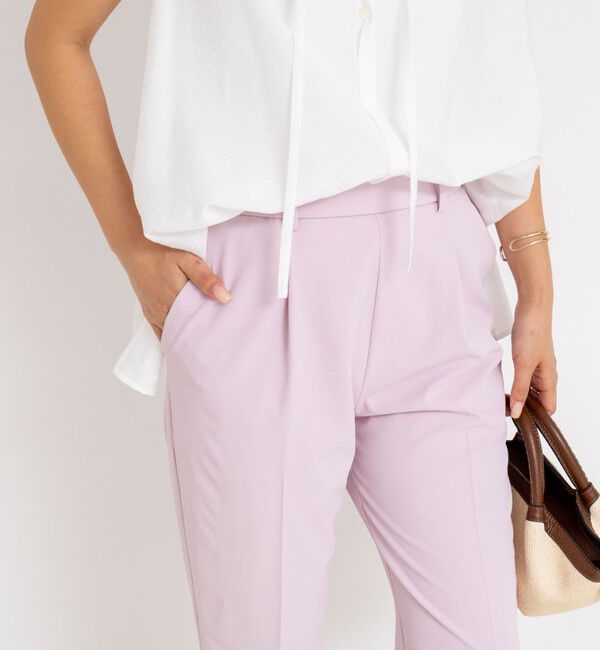 NOLLEY'S sophi「ウォッシャブルドライ2WAYストレッチテーパードパンツ」|その他|