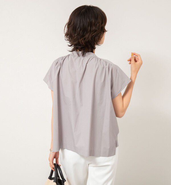 NOLLEY'S「フレンチスリーブフリルブラウス」|シャツ・ブラウス|