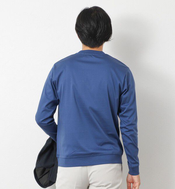 NOLLEY'S goodman「《ビジカジ対応》シルケットスムースドレスL/S V Tシャツ 25AW」|Tシャツ・カットソー|