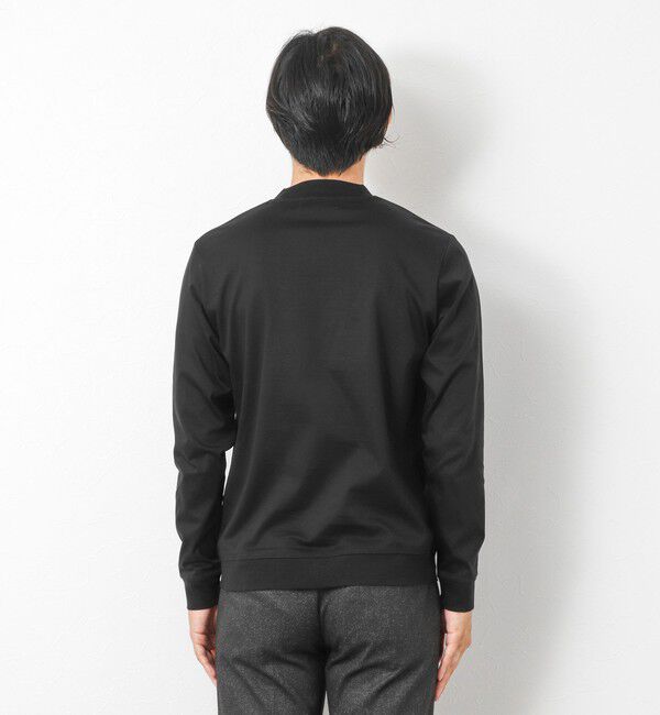 NOLLEY'S goodman「《ビジカジ対応》シルケットスムースドレスL/S V Tシャツ 25AW」|Tシャツ・カットソー|