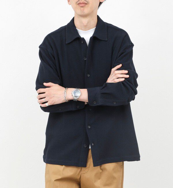 NOLLEY'S goodman「ウォッシャブル ニットシャツ 25AW」|シャツ・ブラウス|