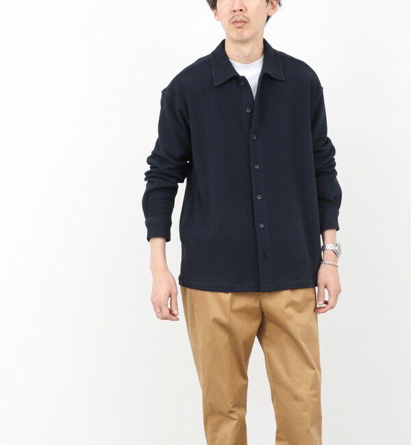 NOLLEY'S goodman「ウォッシャブル ニットシャツ 25AW」|シャツ・ブラウス|