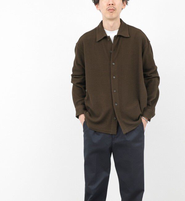 NOLLEY'S goodman「ウォッシャブル ニットシャツ 25AW」|シャツ・ブラウス|