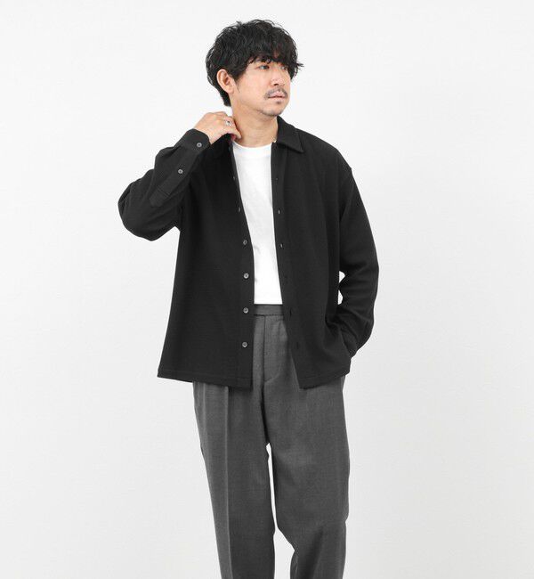 NOLLEY'S goodman「ウォッシャブル ニットシャツ 25AW」|シャツ・ブラウス|
