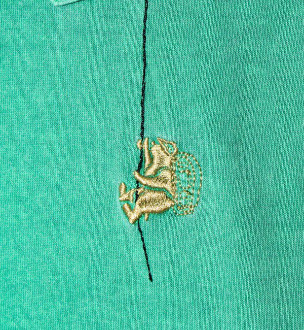 FREDY MAC「【COBMASTER/コブマスター】天竺ピグメント加工 クライマーベアーポケット刺繍Tシャツ」|Tシャツ・カットソー|