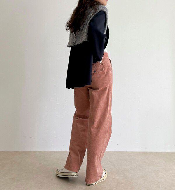 fredy emue「コーデュロイストレートパンツ」|チノ|