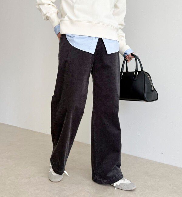 fredy emue「コーデュロイストレートパンツ」|チノ|