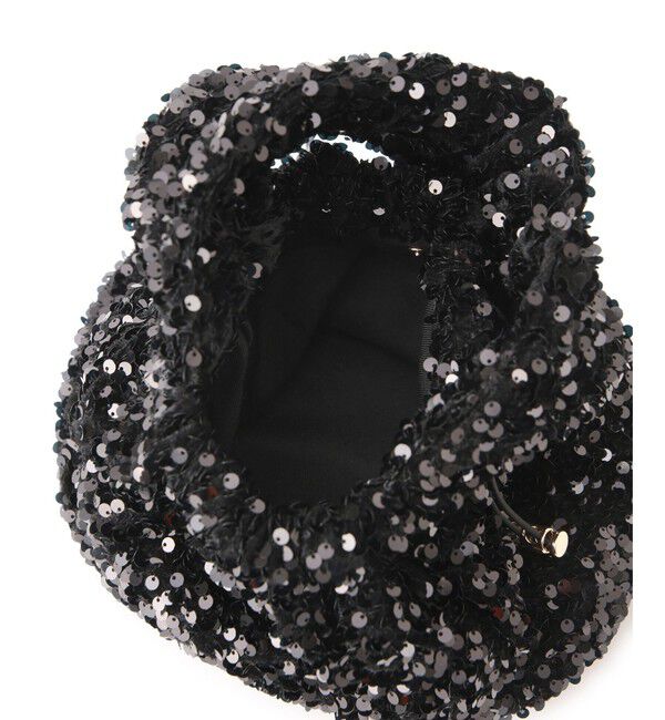 VIS「ローズ&スパンコールドロストバッグ」|ハンドバッグ|