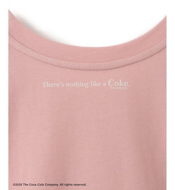 VIS「【Coca-Cola】VIS別注ロゴプリントフレンチTシャツ」|Tシャツ・カットソー|