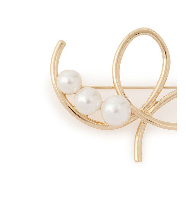ROPE PICNIC PASSAGE「パールモチーフブローチ」|ブローチ・コサージュ|