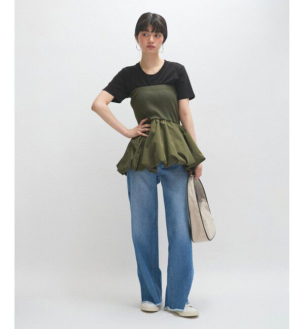 ADAM ET ROPE'「【サステナブル】バルーンベアセットTee」|Tシャツ・カットソー|