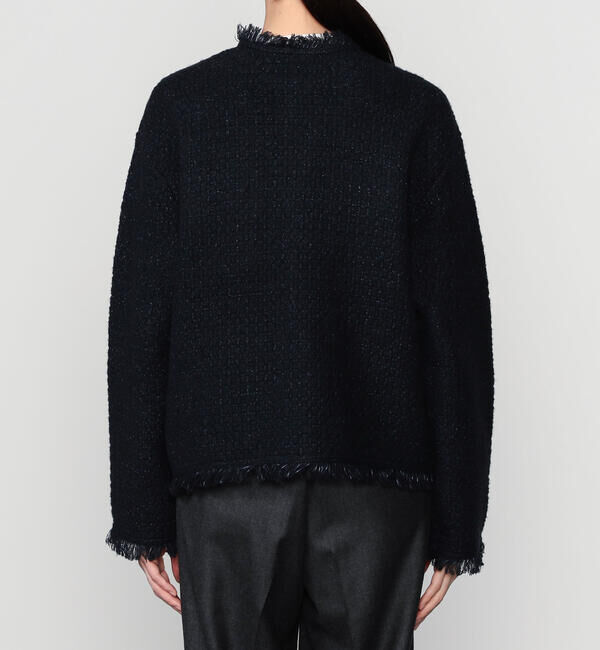  「ADAWAS | 〈別注〉ツイードニット ジャケット WOMEN」|ニット・セーター|