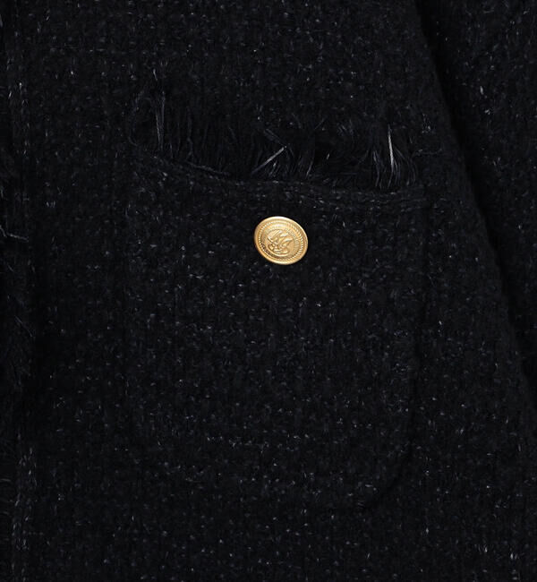  「ADAWAS | 〈別注〉ツイードニット ジャケット WOMEN」|ニット・セーター|