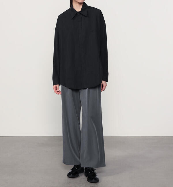 Morris & Sons「MORRIS & SONS | ワイドイージーパンツ WOMEN」|チノ|