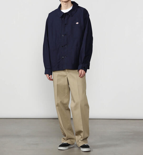 DANTON「DANTON | コットンモールスキン ワイドカバーオール MEN」|その他|