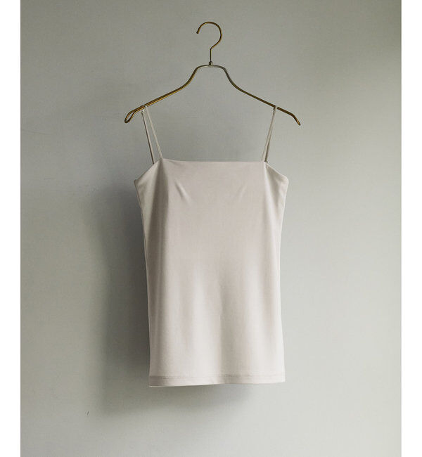  「カップ付キャミソール」|Tシャツ・カットソー|ベージュ