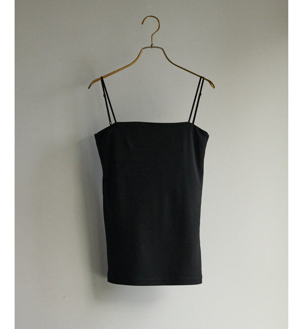  「カップ付キャミソール」|Tシャツ・カットソー|ブラック