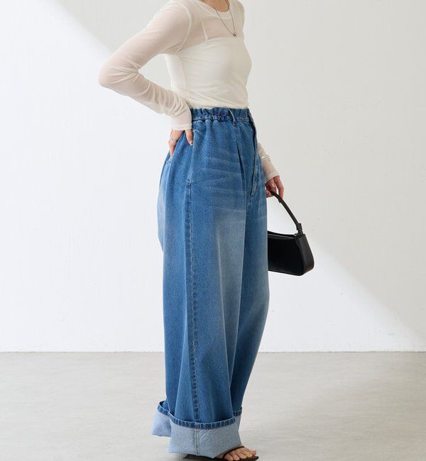  「Q.anos サスペンダーパンツ」|ワンピース|