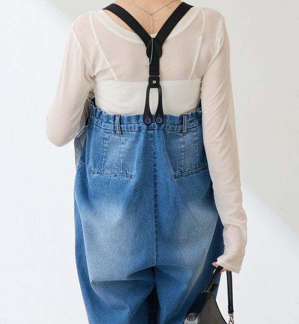  「Q.anos サスペンダーパンツ」|ワンピース|