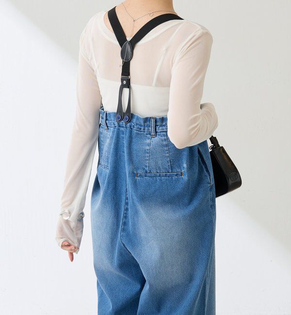  「Q.anos サスペンダーパンツ」|ワンピース|