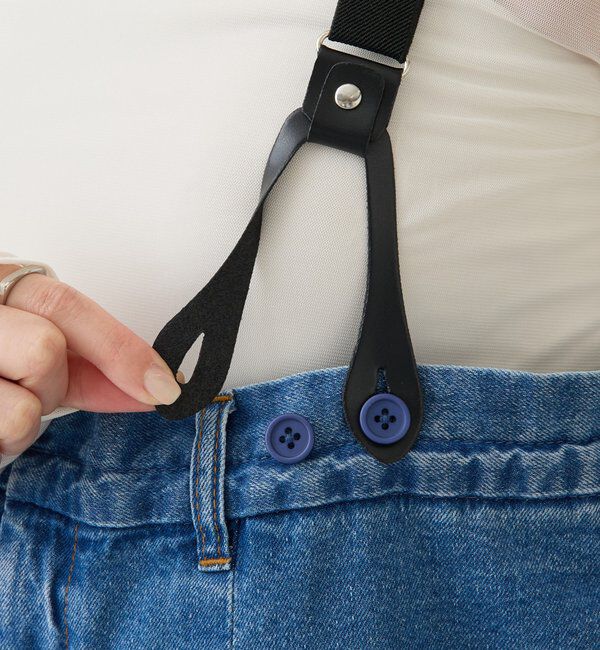  「Q.anos サスペンダーパンツ」|ワンピース|